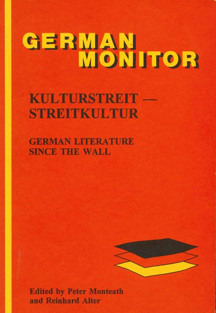 Book Cover: Kulturstreit - Streitkultur: German Literature since the Wall